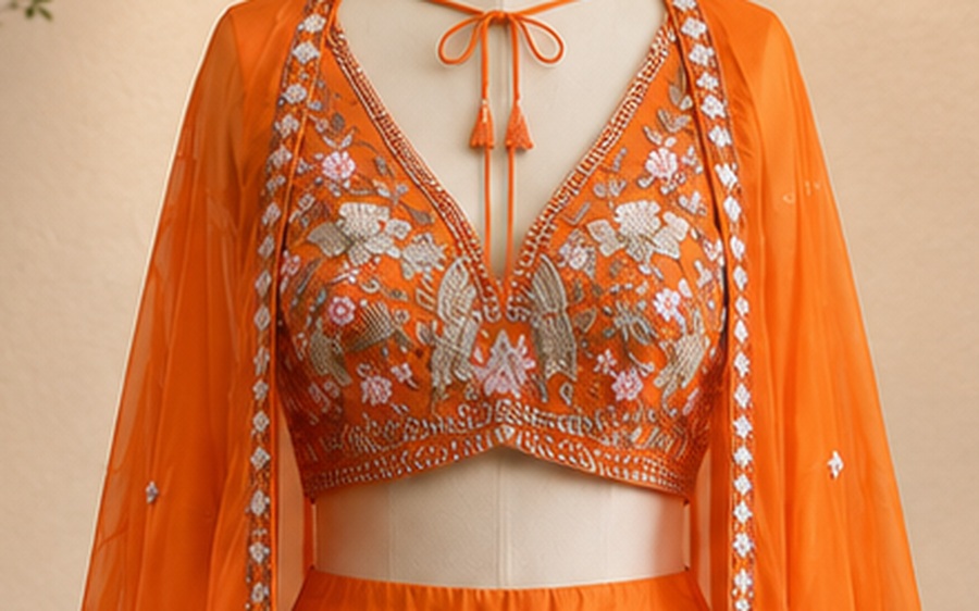 Floral embroidery