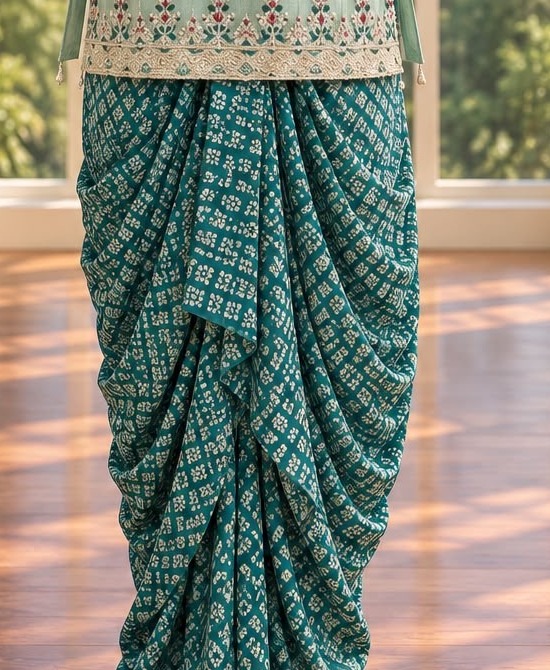 Printed drape movement