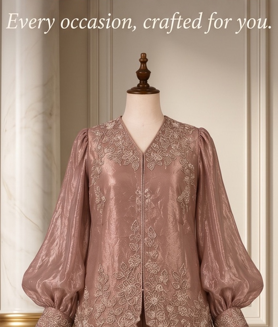 Gulabi Heirloom — detail view